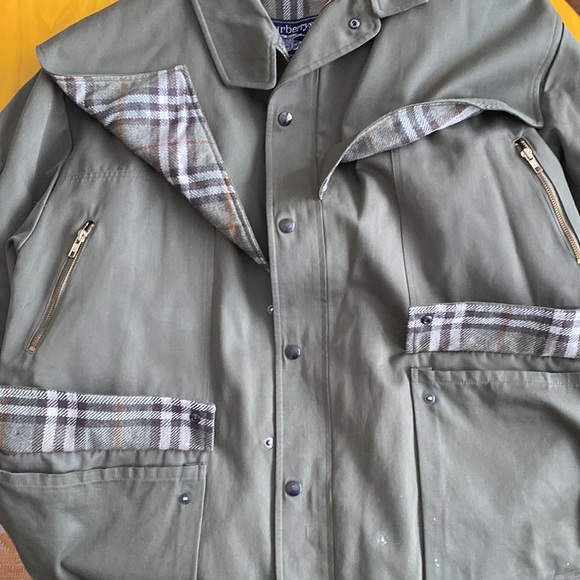 Men’s Burberry (read description) wool lined canvas trench - Picture 10 of 12